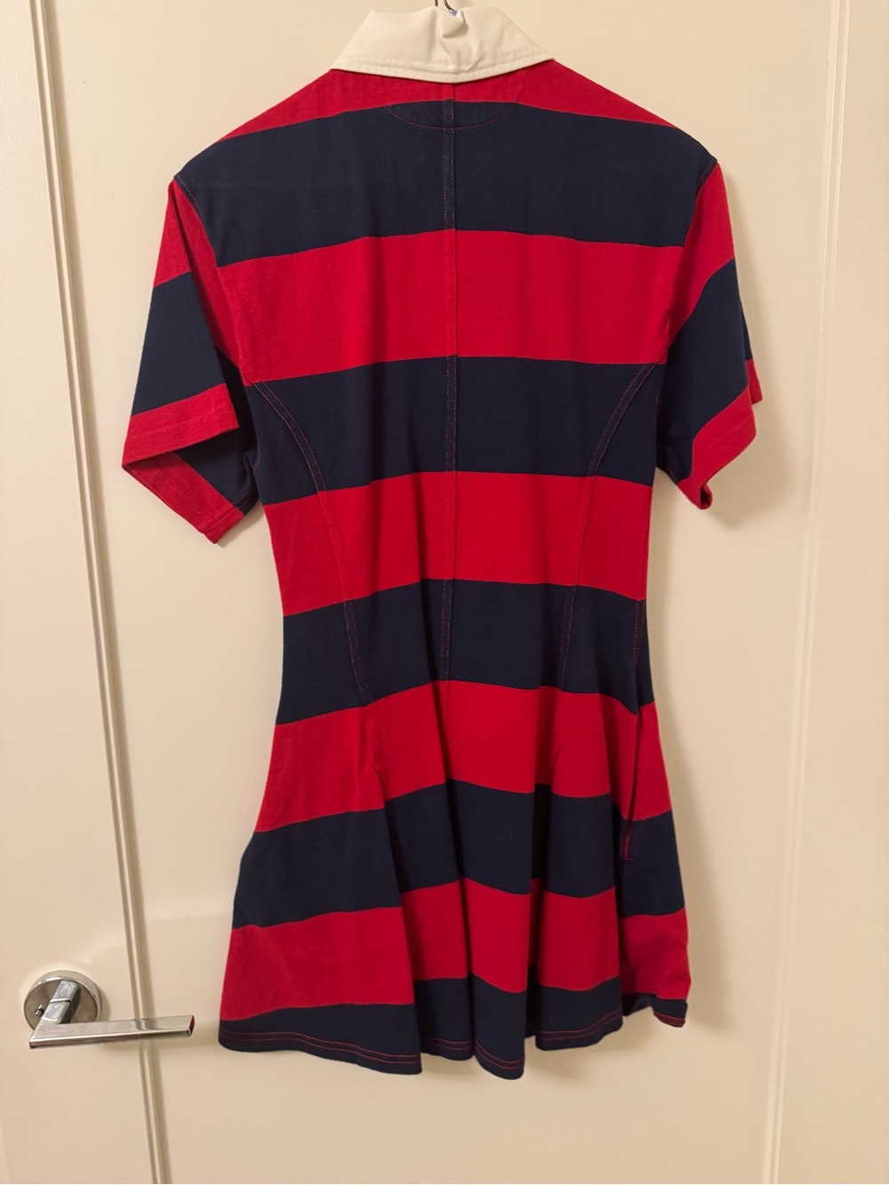 Polo Ralph Lauren:  Women's Striped Cotton Jersey Rugby Dress. XS - Picture 2 of 5